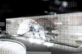 Rendering of forthcoming renovation to the Honda Center in Anaheim Credit: Honda Center